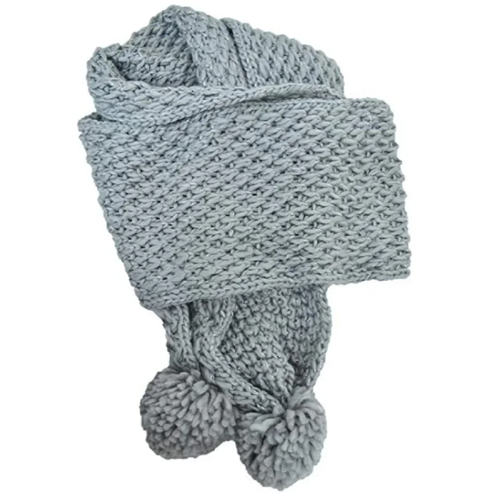 Rampage Women's Knit Scarf in Grey, Retail $36.00